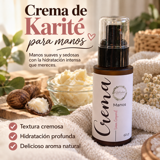 Crema de Manos Hidratante 60 ml - Manos de Seda
