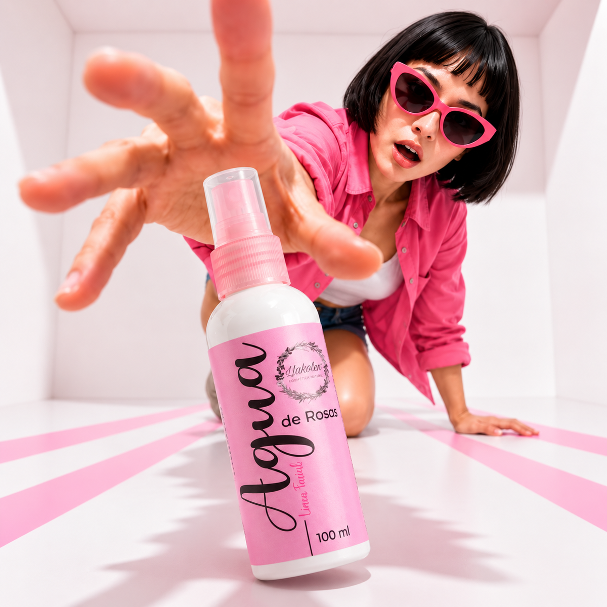 Agua de Rosas 100ml.