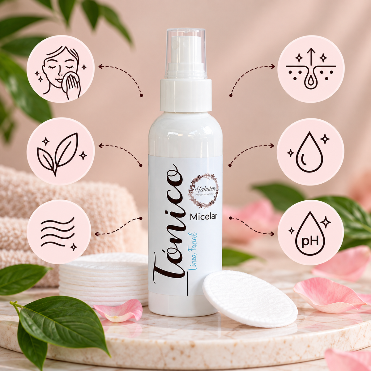 Tónico Micelar Facial 100 ml - Calma Caléndula