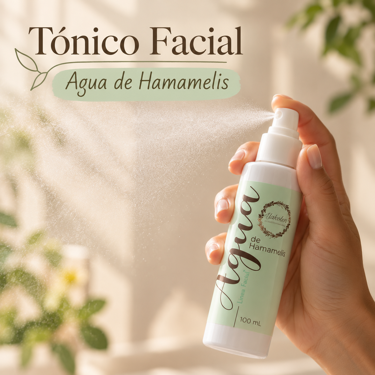 Agua de Hamamelis - Tónico Facial