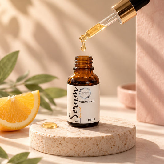 Serum Facial Vitamina - C    10ml.- Ilumina y Unifica